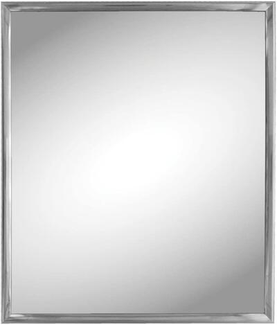 Silver Trim Wall Mirror: $15.00