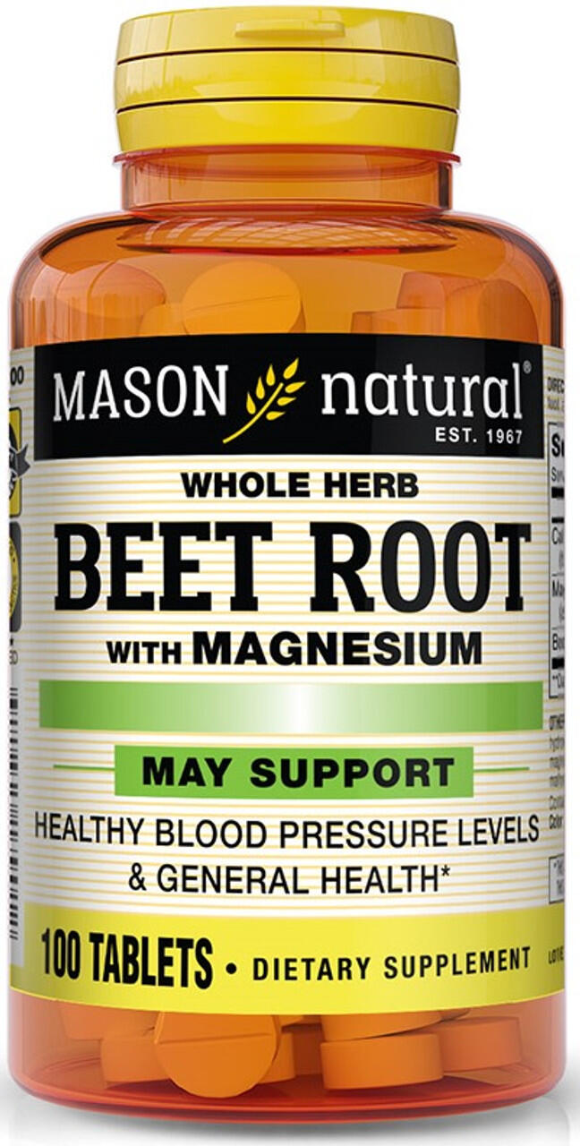 Mason Beet Root With Magnesium 100's