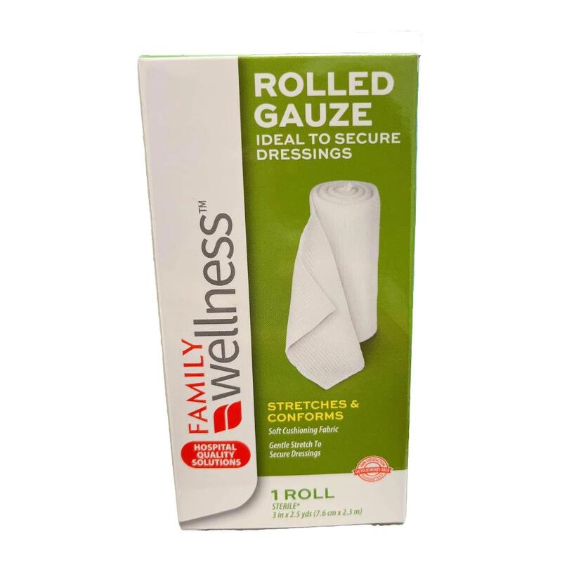 Family Wellness Rolled Gauze 3'x2.5yds