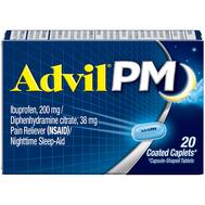 Advil PM 20ct: $26.00