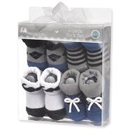 Petite L'amour Baby Socks One Size 4 Pairs: $0.00
