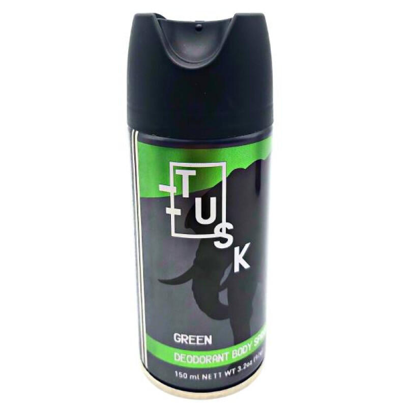 Tusk Deodorant Body Spray Green 150ml: $6.00