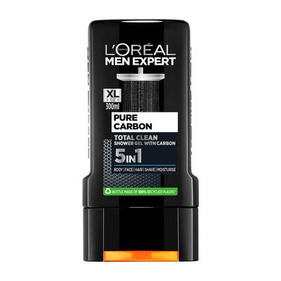 L'Oreal Men Expert Pure Carbon Total Clean Carbon Shower 300ml: $16.00