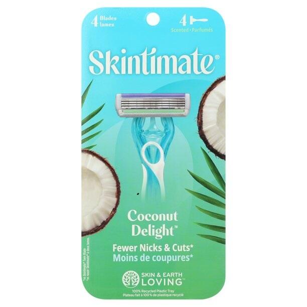 Skintimate Razors 4ct Coconut Delight: $15.00