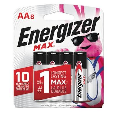 Energizer Max AA Batteries 8pk