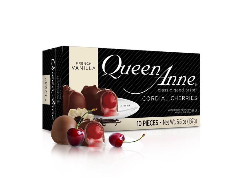 Queen Anne Cordial Cherries French Vanilla 10 pieces