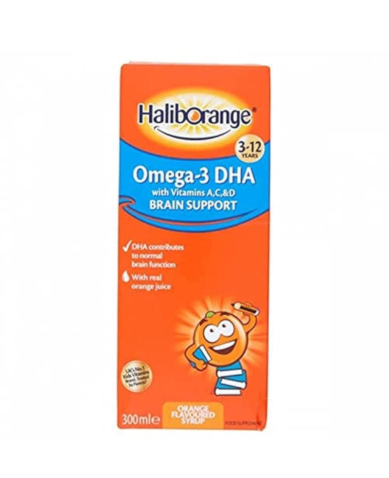 Haliborange Omega 3 Syrup Orange 300ml