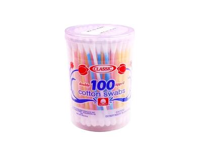 Cotton Classic Double Tipped Cotton Swabs 100 count