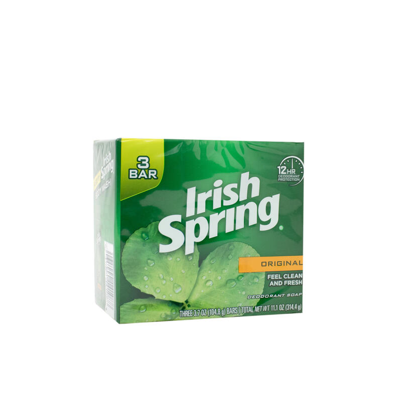 Irish Spring Deodorant Bath Bar Original 3pk 3.7oz: $18.29