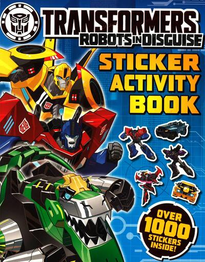 Transformers Robots In Disguise Sticker Activity Book