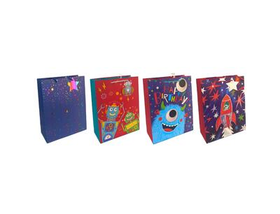 Paper Bag Astro-Bot Large Assorted 1 count