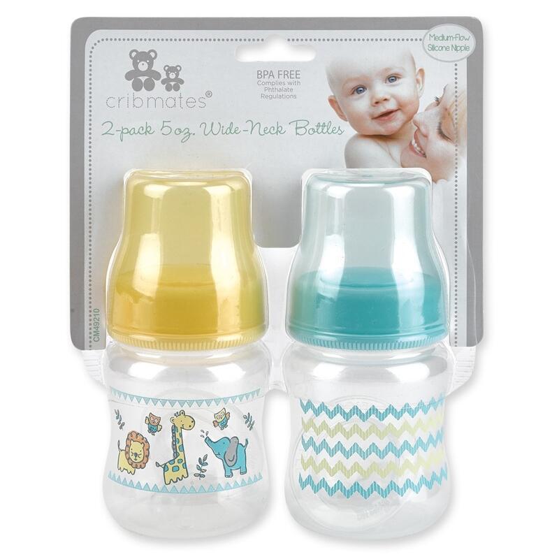OSQ Cribmates Wide-Neck Bottles 5 oz