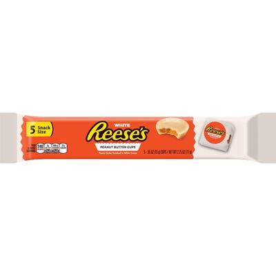 Reeses White Peanut Butter Cups 2.75oz: $8.00