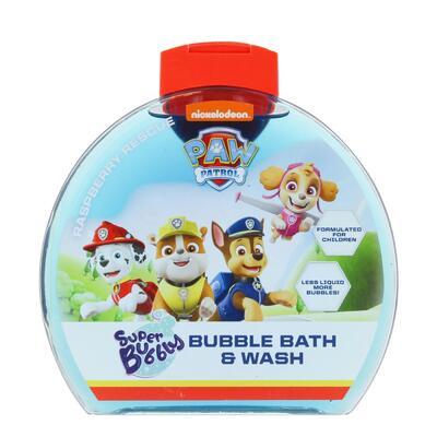Nickelodeon Paw Patrol Bubble Bath & Wash Raspberry Rescue