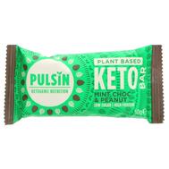 Pulsin Plant Based Keto Bar Mint Choc & Peanut 50g: $9.75