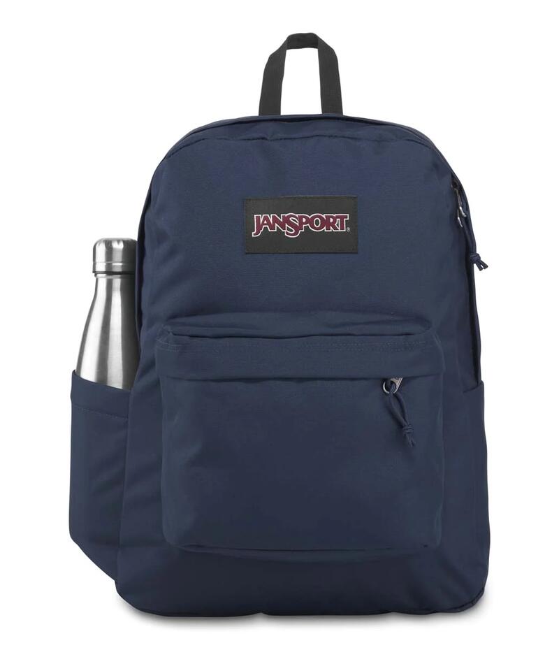 JanSport Superbreak Plus Navy Backpack
