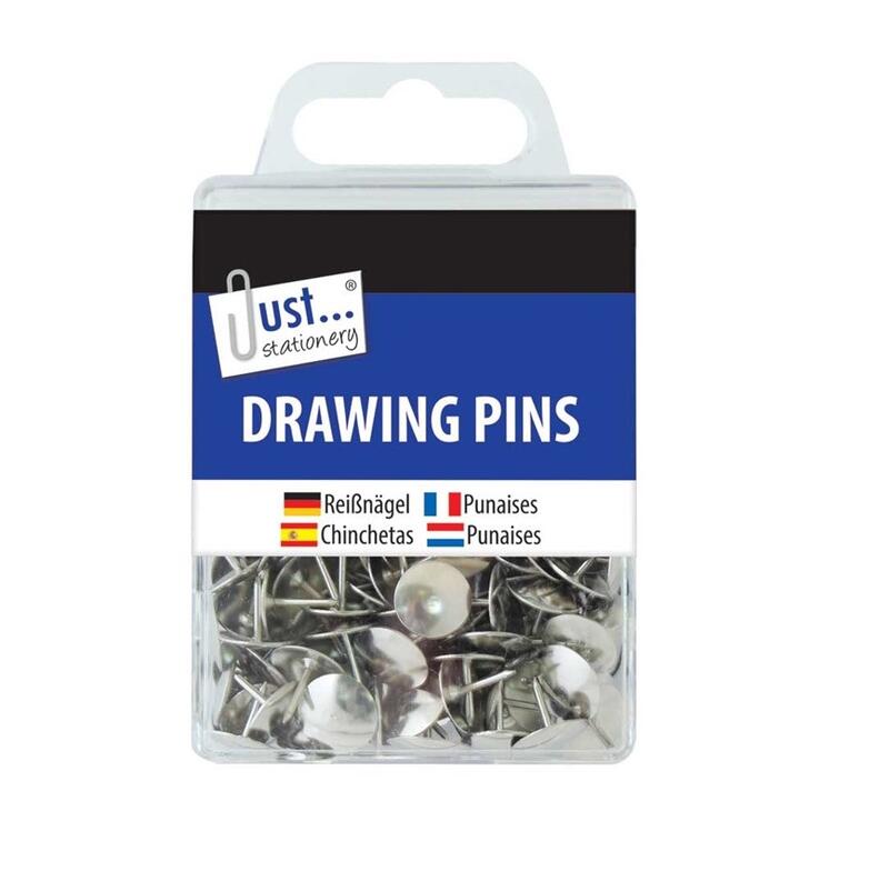 Just Stationery Drawing Pins Assorted 120 ct: $4.01