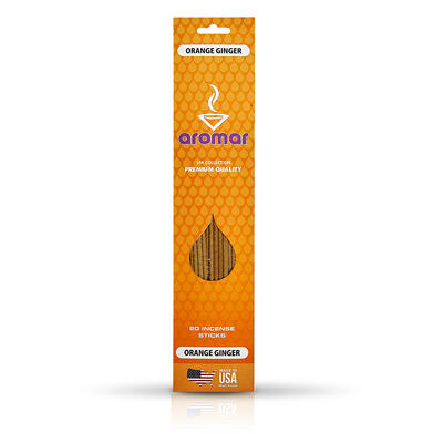 Aromar Incense Sticks Orange Ginger 20ct: $6.00
