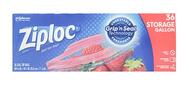 Ziploc Freezer Bag Gallon 36c: $0.00