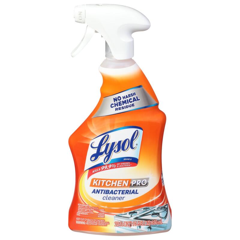 Lysol Kitchen Pro Antibacterial Cleaner Review