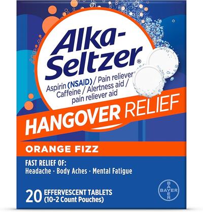 Alka-Seltzer Hangover Relief 20 Tabs