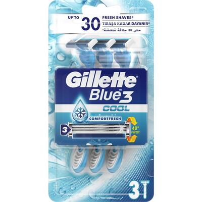 Gillette Blue 3  Cool 3ct