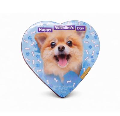 Valentine Candy Pets In Hearts Chocolate 2oz