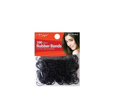 Magic Rubber Bands Black 300 count