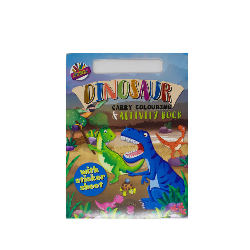 Artbox Dinosaur Carry Colouring & Activity Book M&C Drugstore