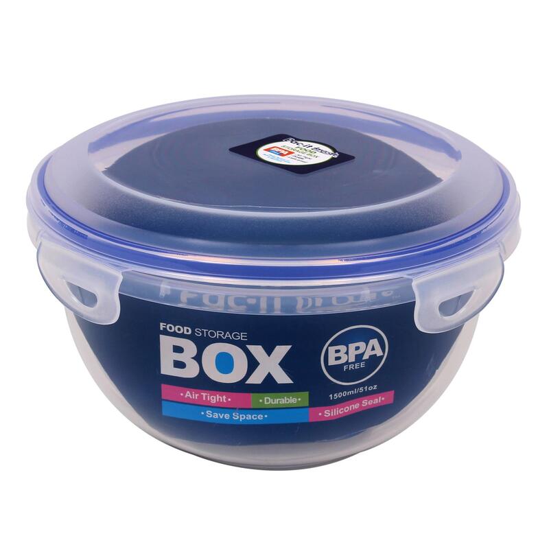 Food Container 51oz Round Snap