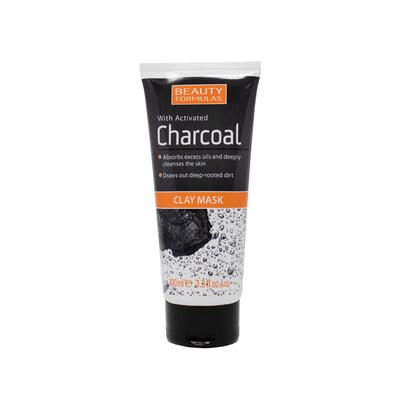 Beauty Formulas Activated Charcoal Clay Mask 100ml: $10.00