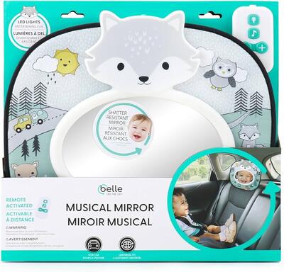 Belle Musical On The Go Woodland Mirror