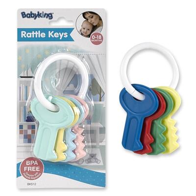 Babyking Rattle Keys 1 count