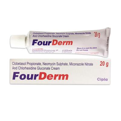Cipla Fourderm Cream 20 g: $12.75