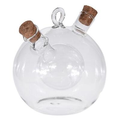 Oil & Vinegar Glass Bottle 12x11cm