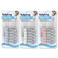 Baby King Diaper Pin 1 Pack 6 ct: $5.00