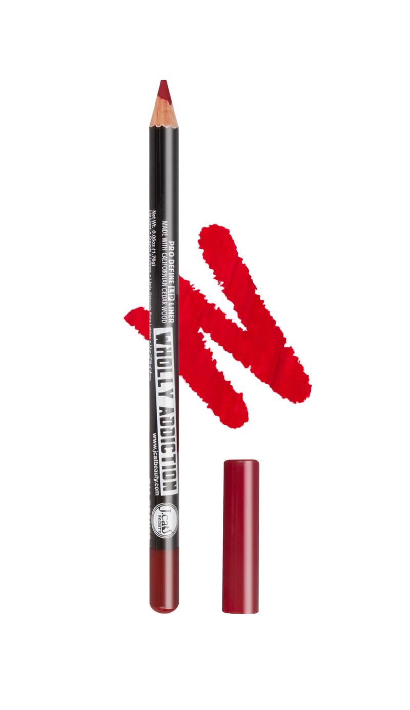 J.Cat Wholly Addiction Lipliner Red Hot 1 count