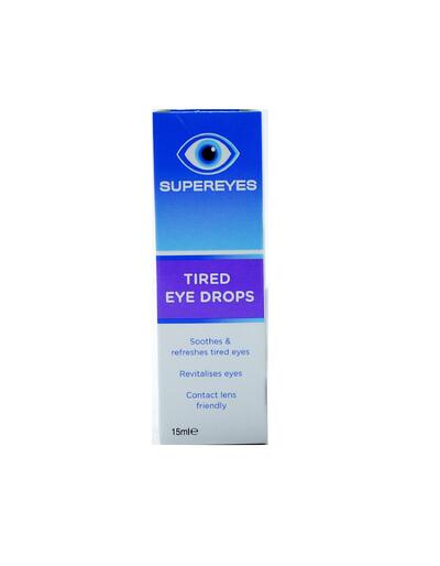 Supereyes Tired Eye Drops 15ml: $6.00