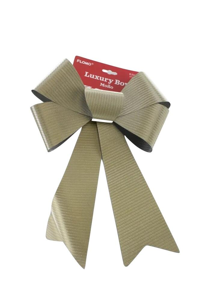 Christmas Metallic Bow 8.5