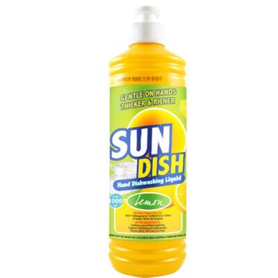 Sundish Dishwashing Liquid Lemon 1L