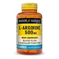 Mason L-Arginine 500mg Capsules 60's: $0.00