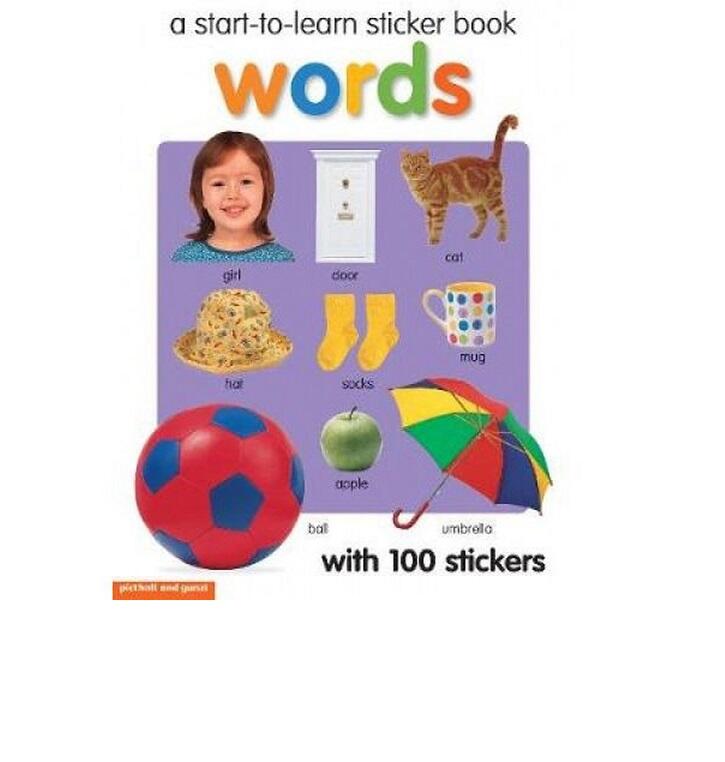 Start to Learn Words Sticker Book