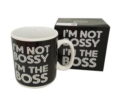 I'm The Boss Giant Mug