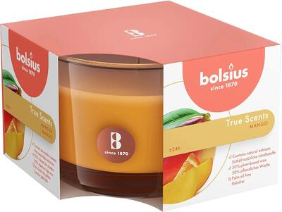 Mango Scented Candle In Glass