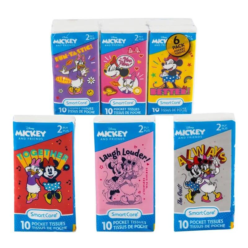 Disney Pocket Tisue 2ply 6pk
