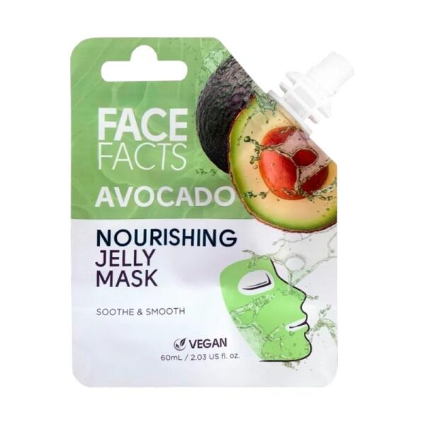 Face Facts Jelly Mask Avacado Pouches