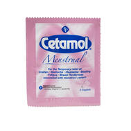 Cetamol Menstrual Capsules 2ct: $1.21