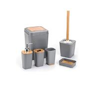 Bathroom Set Assorted 6pcs: $0.00