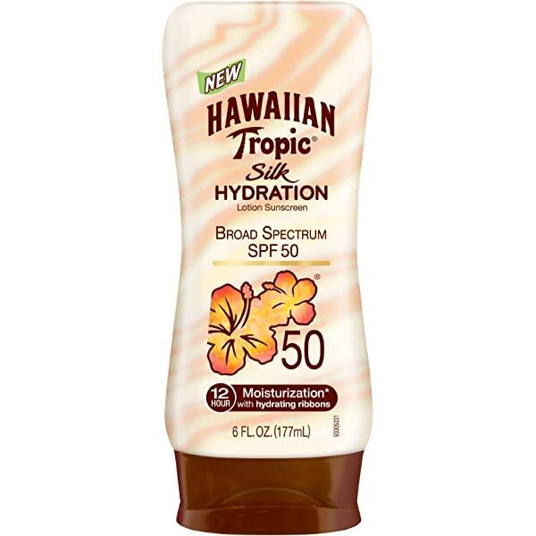 Hawaiian Tropic Silk Hydration Sunscreen SPF50 6oz