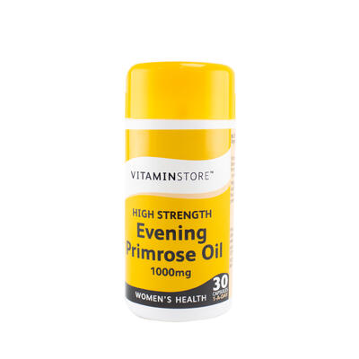 Vitamin Store High Strength Evening Primrose Oil 1000mg 30 count